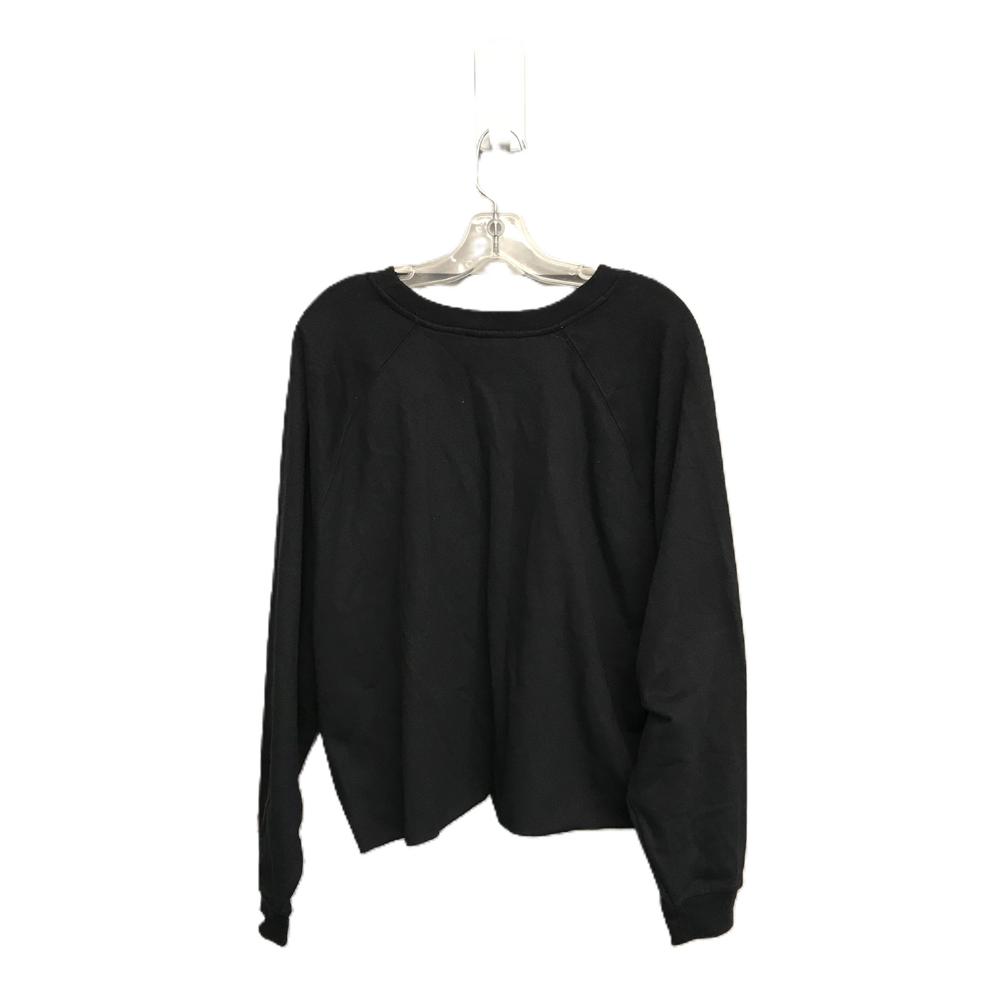 Black Top Long Sleeve By Levis, Size: 2x