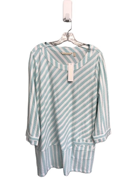 Striped Pattern Top Long Sleeve By Soft Surroundings, Size: 1x