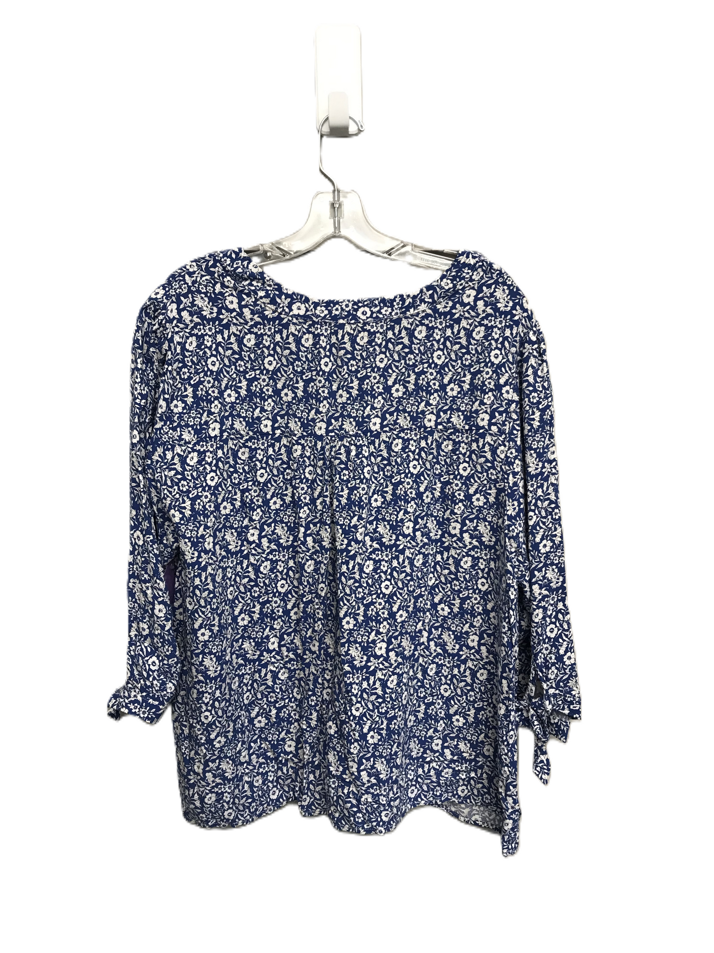 Floral Print Top Long Sleeve By Cynthia Rowley, Size: 1x