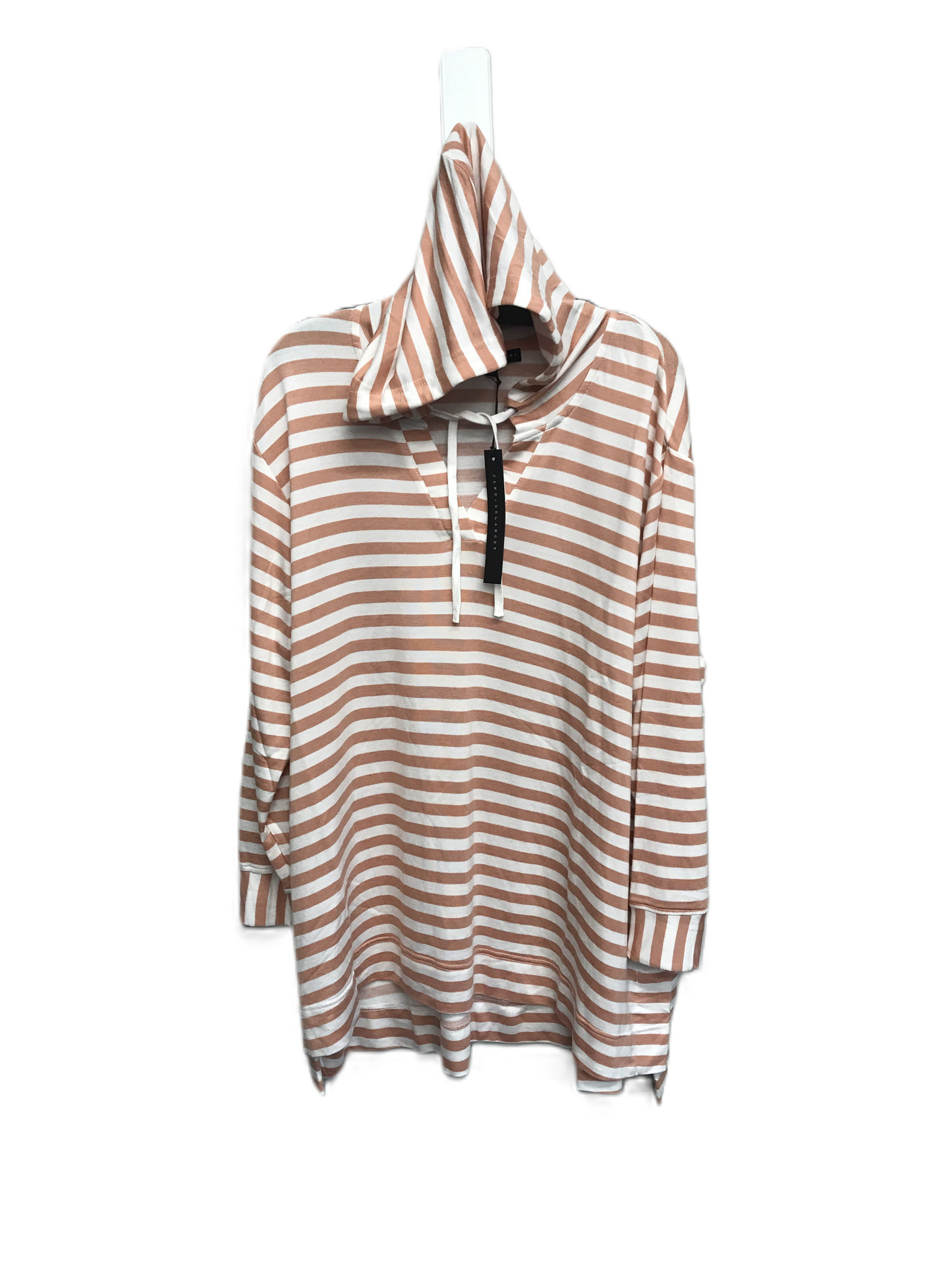 Striped Pattern Top Long Sleeve By Jane And Delancey, Size: 1x