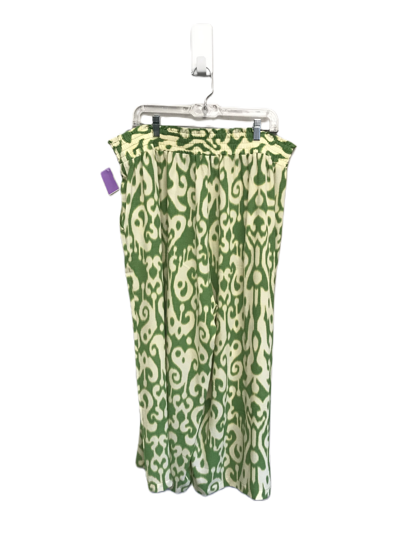 Green Pants Wide Leg By Rose And Olive, Size: 20