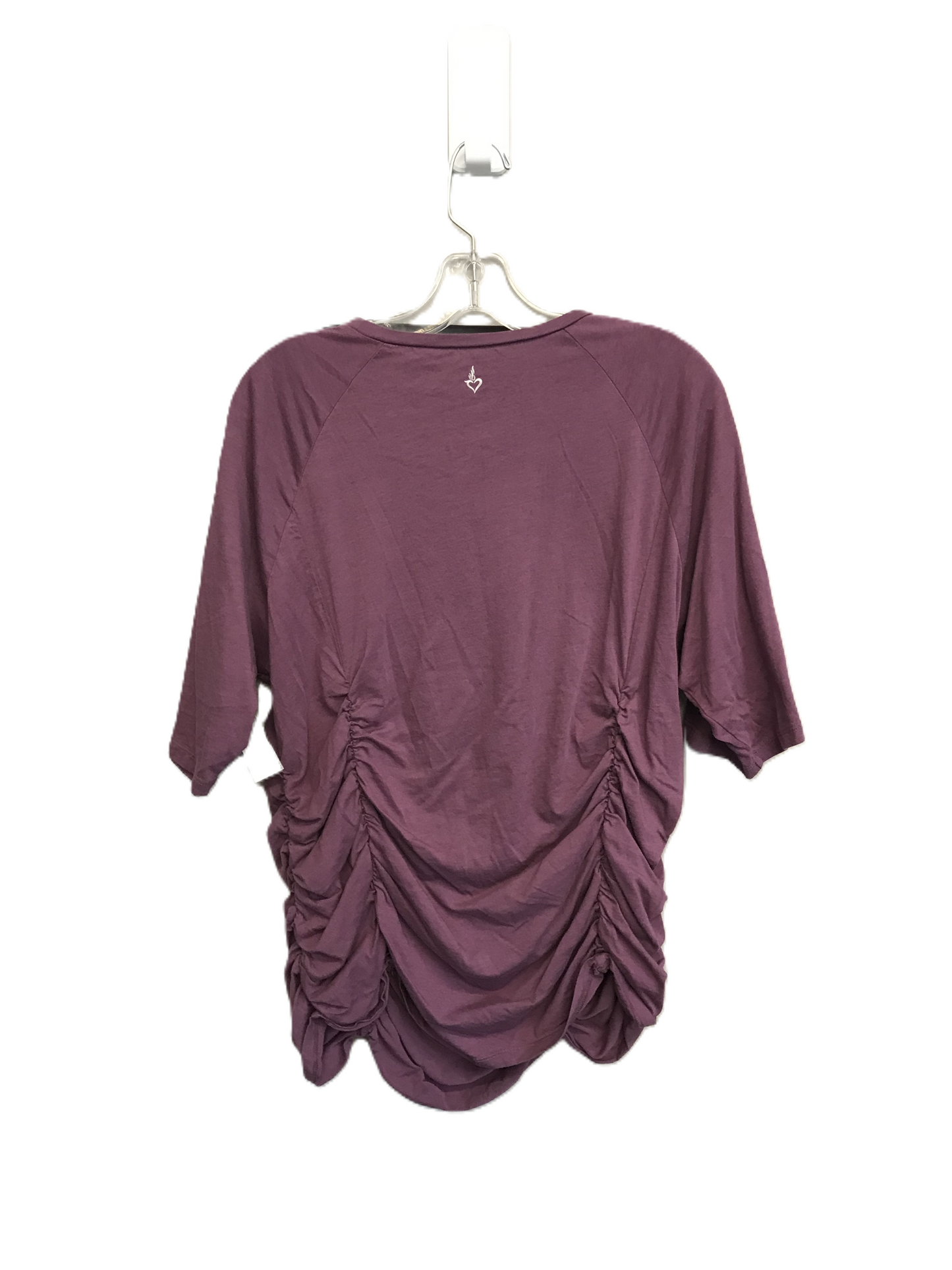 Purple Athletic Top Short Sleeve By Torrid, Size: 2x