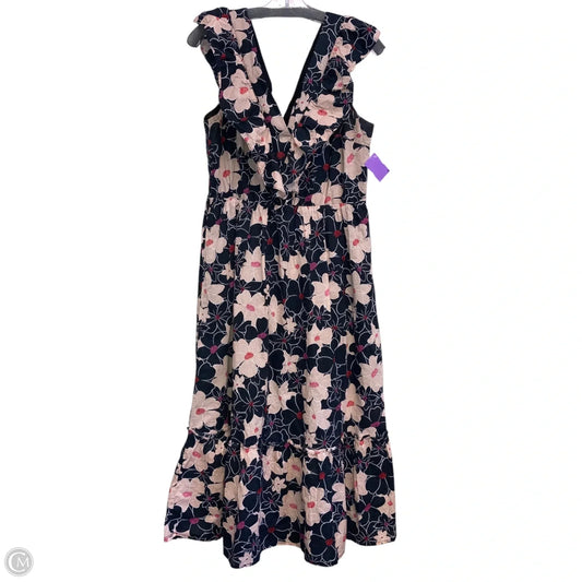 Dress Casual Short By Who What Wear In Floral Print, Size: M