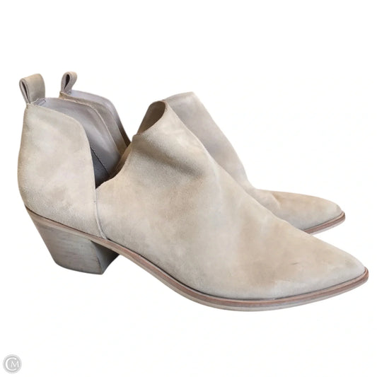 Boots Ankle Heels By Dolce Vita In Taupe, Size: 10