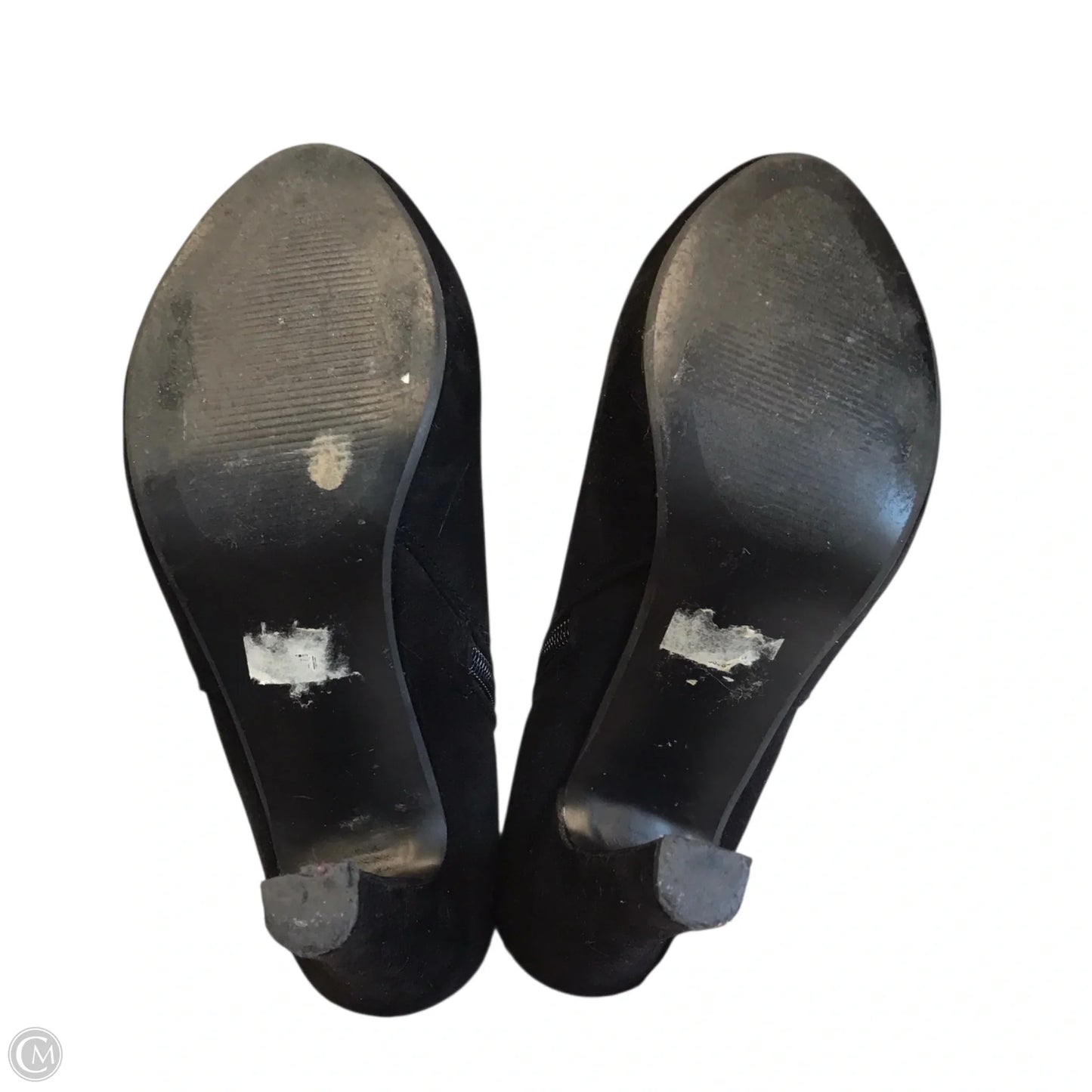 Boots Ankle Heels By Lane Bryant In Black, Size: 7