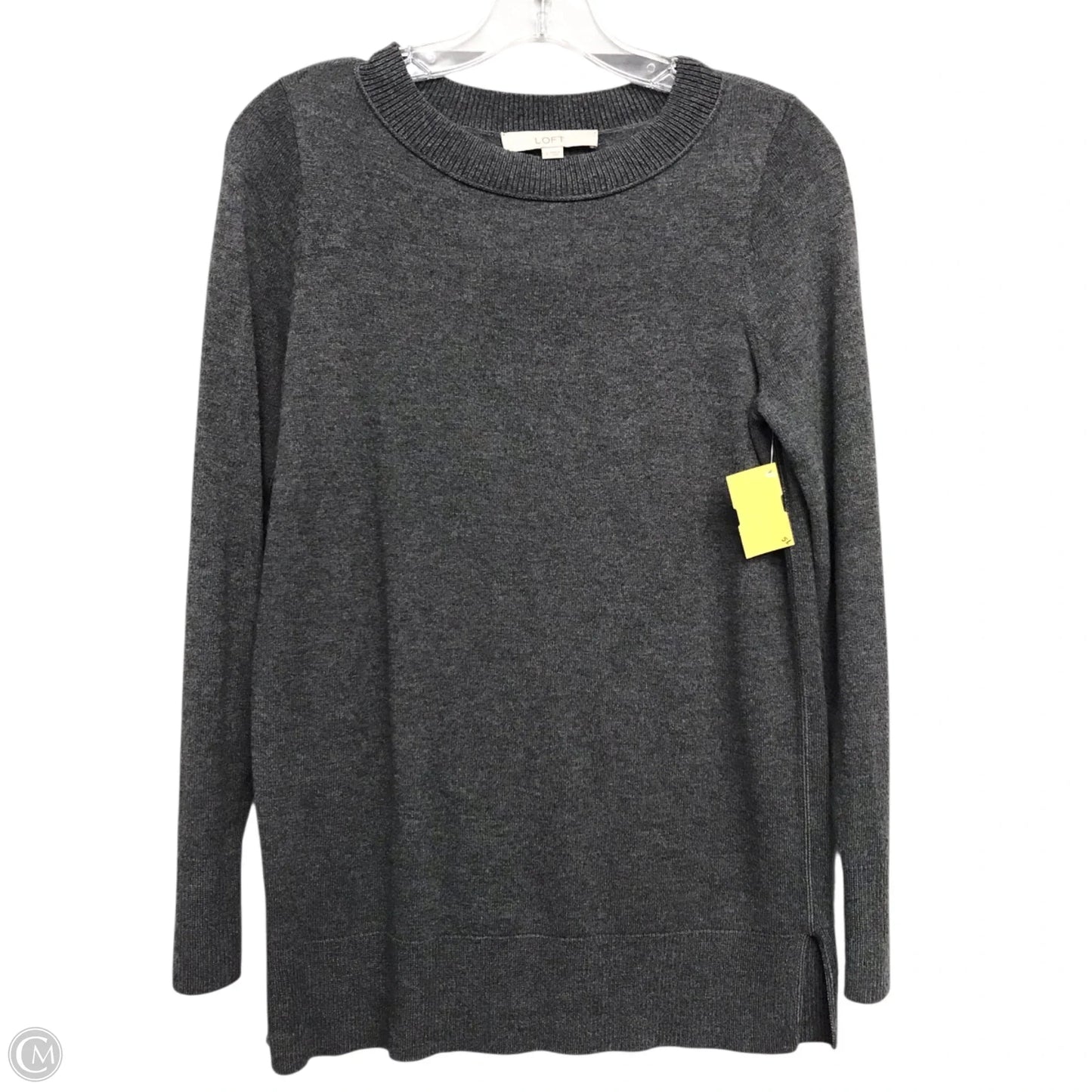 Sweater By Loft In Grey, Size: S