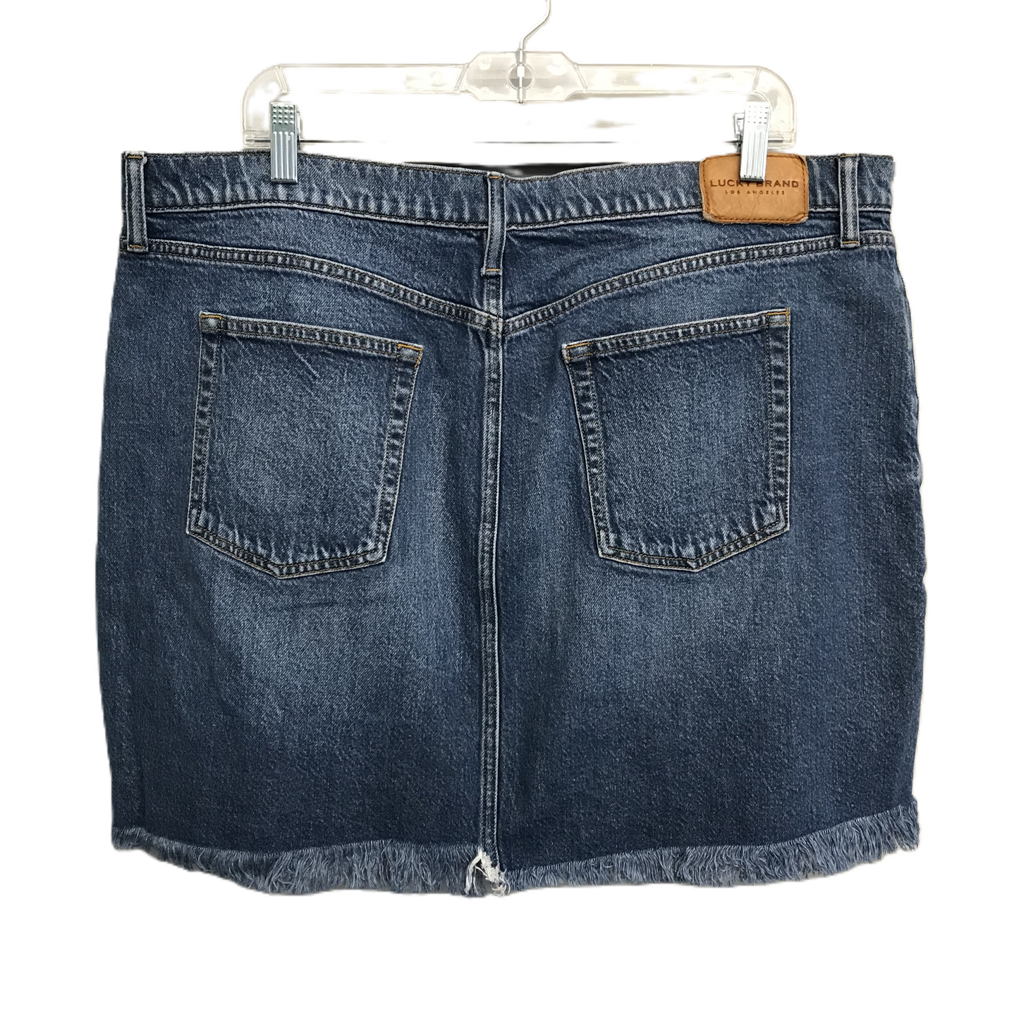 Blue Denim Skirt Mini & Short By Lucky Brand, Size: 20