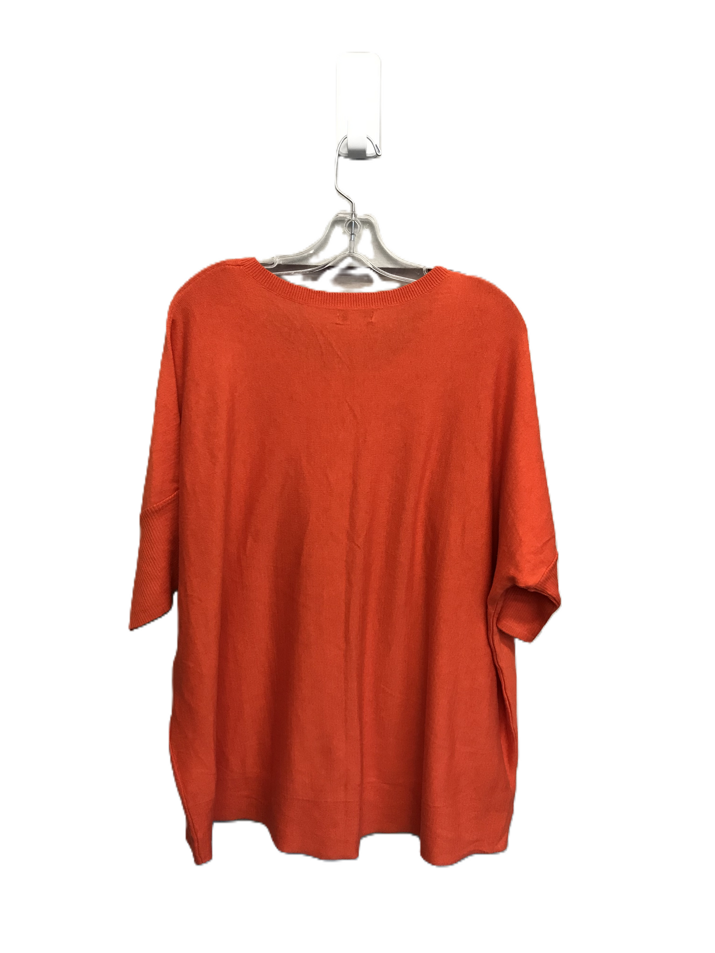 Orange Top Short Sleeve By Old Navy, Size: 1x