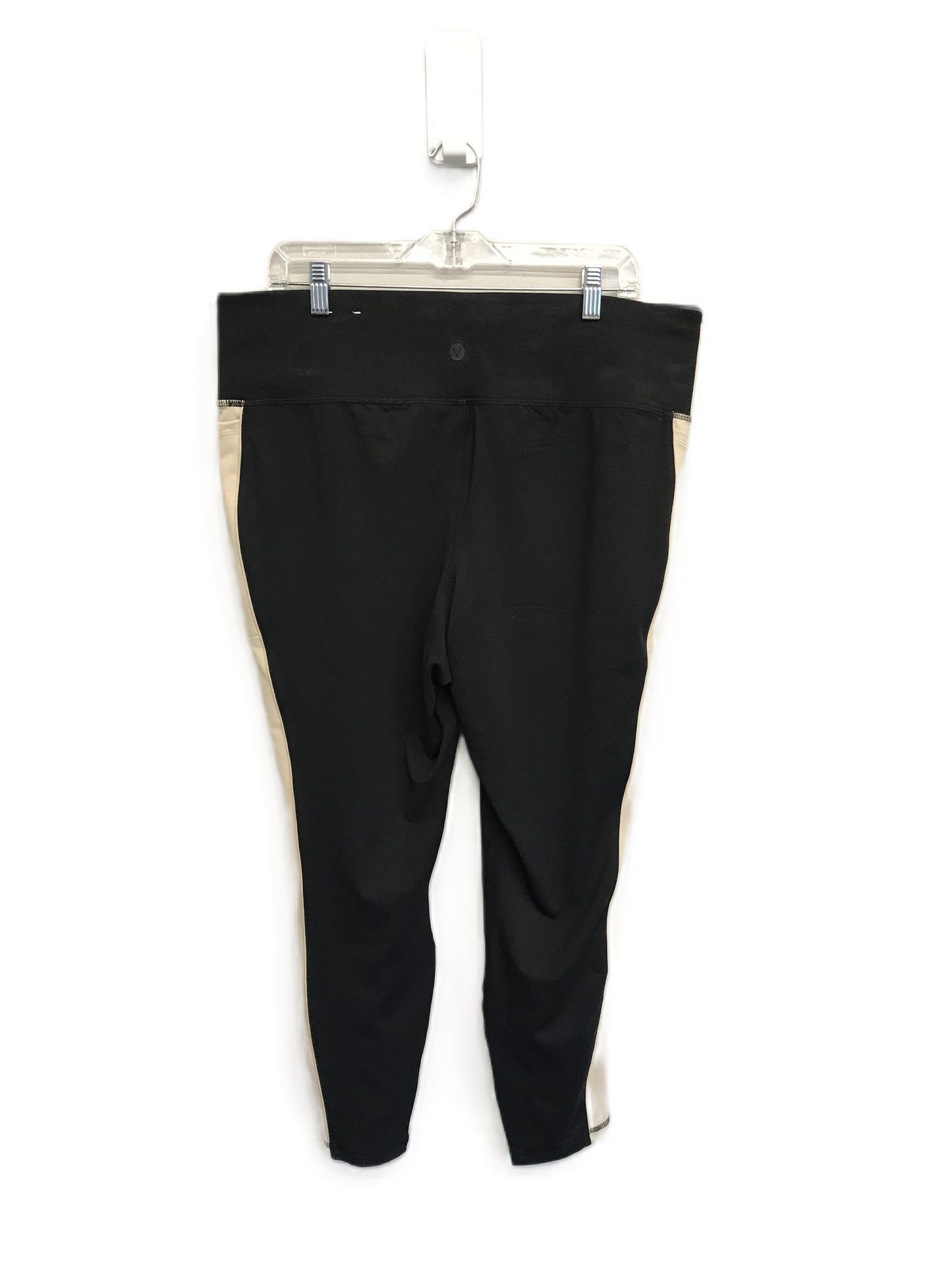 Black & Tan Athletic Pants By Livi Active, Size: 1x