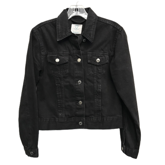 Jacket Denim By Primark In Black, Size: Xs