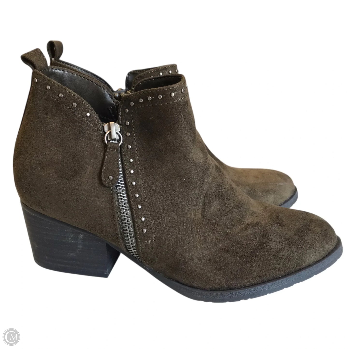 Boots Ankle Flats By Sonoma In Green, Size: 8.5