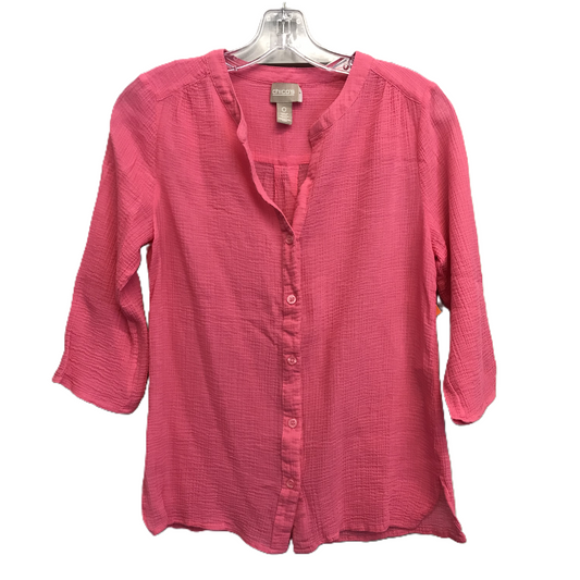 Top 3/4 Sleeve By Chicos  Size: S