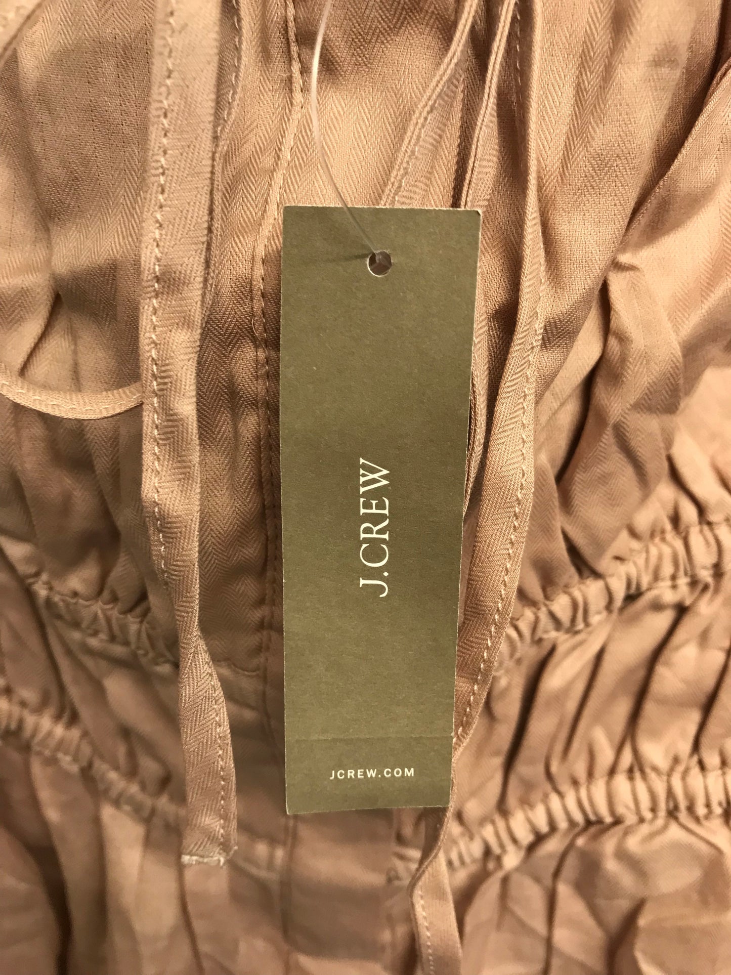 Beige Top Long Sleeve By J. Crew, Size: M