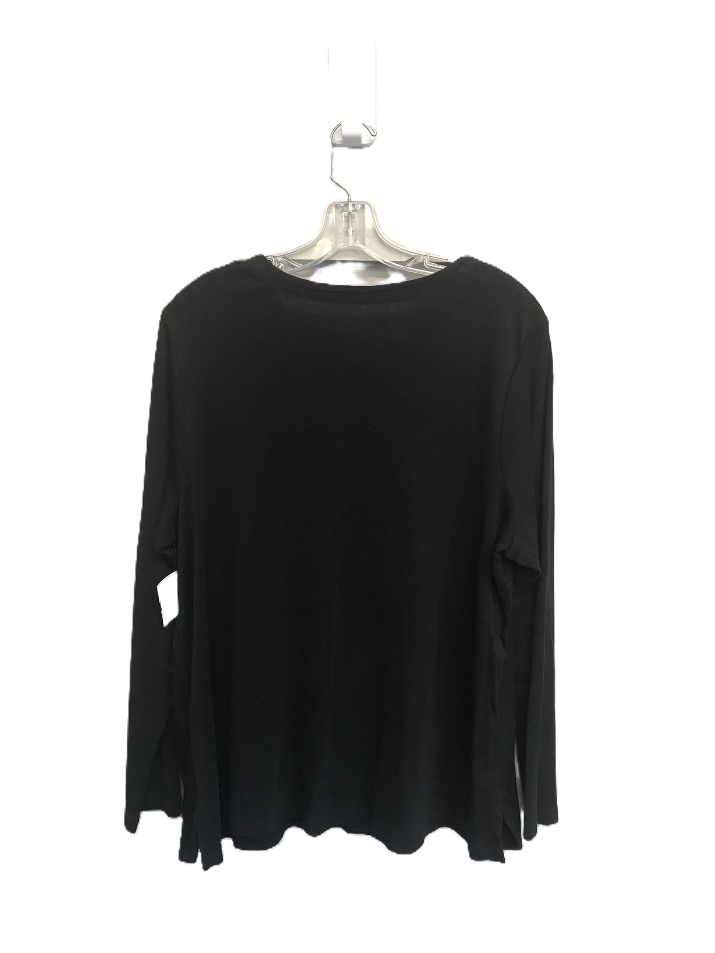 Black Top Long Sleeve Basic By J. Jill, Size: 2x