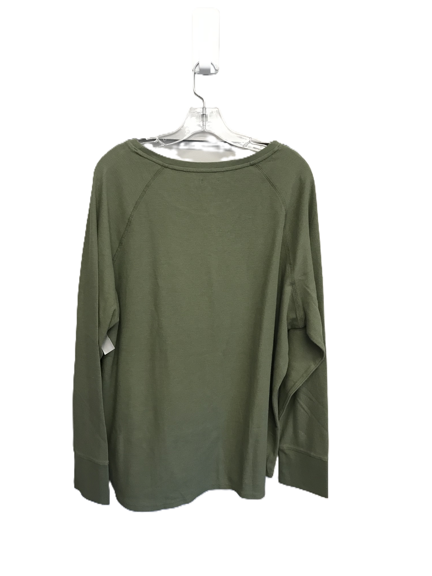 Green Top Long Sleeve By L.l. Bean, Size: 3x