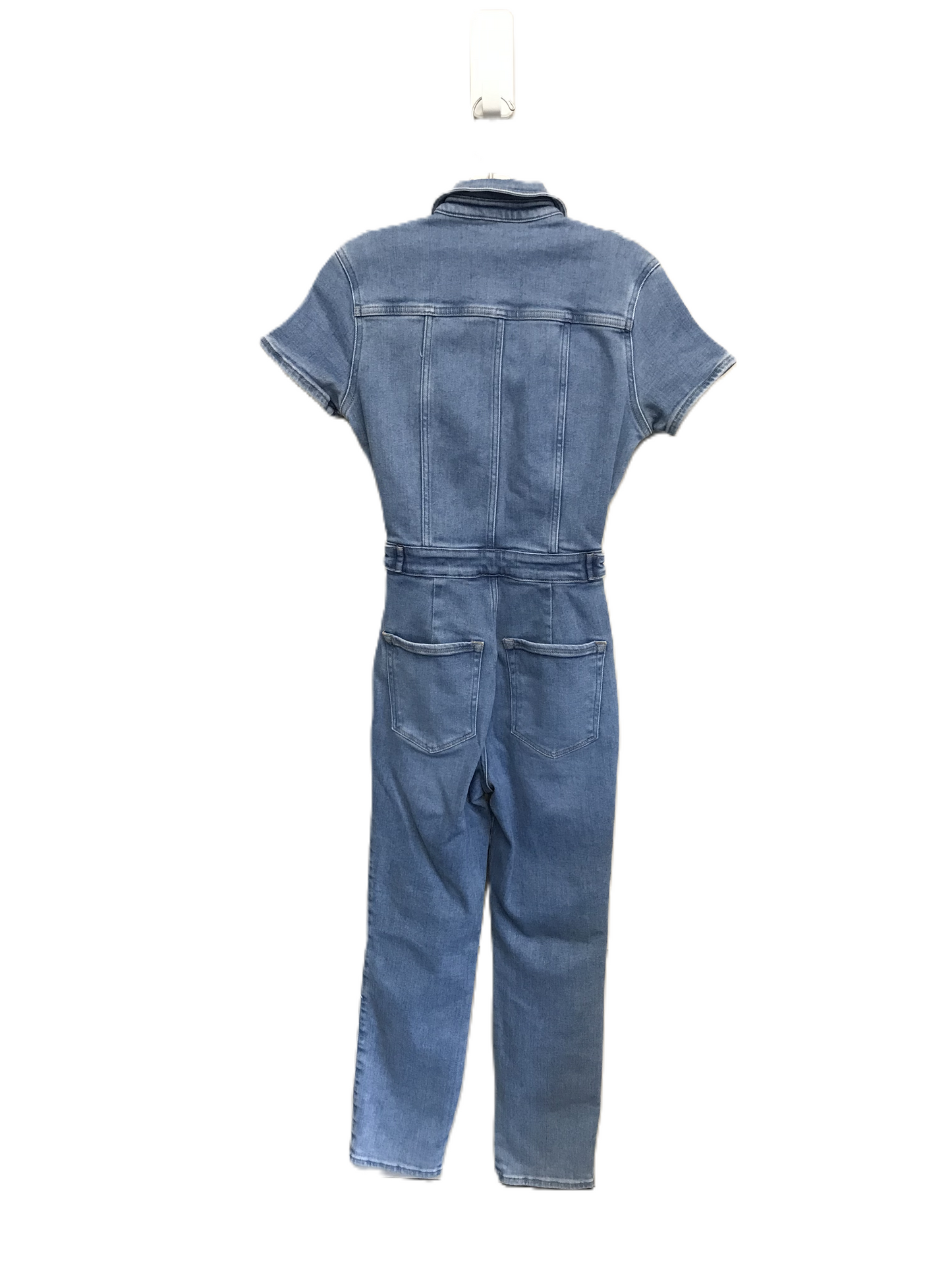 Blue Denim Jumpsuit By Good American, Size: Xs