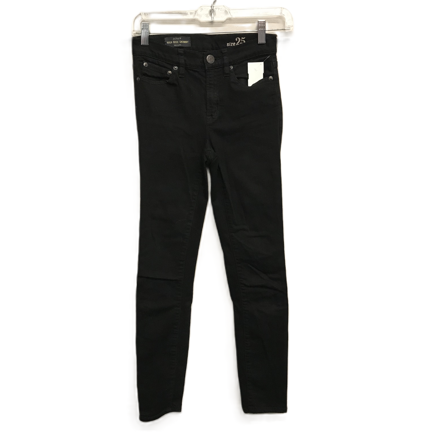 Black Denim Jeans Skinny By J. Crew, Size: 2