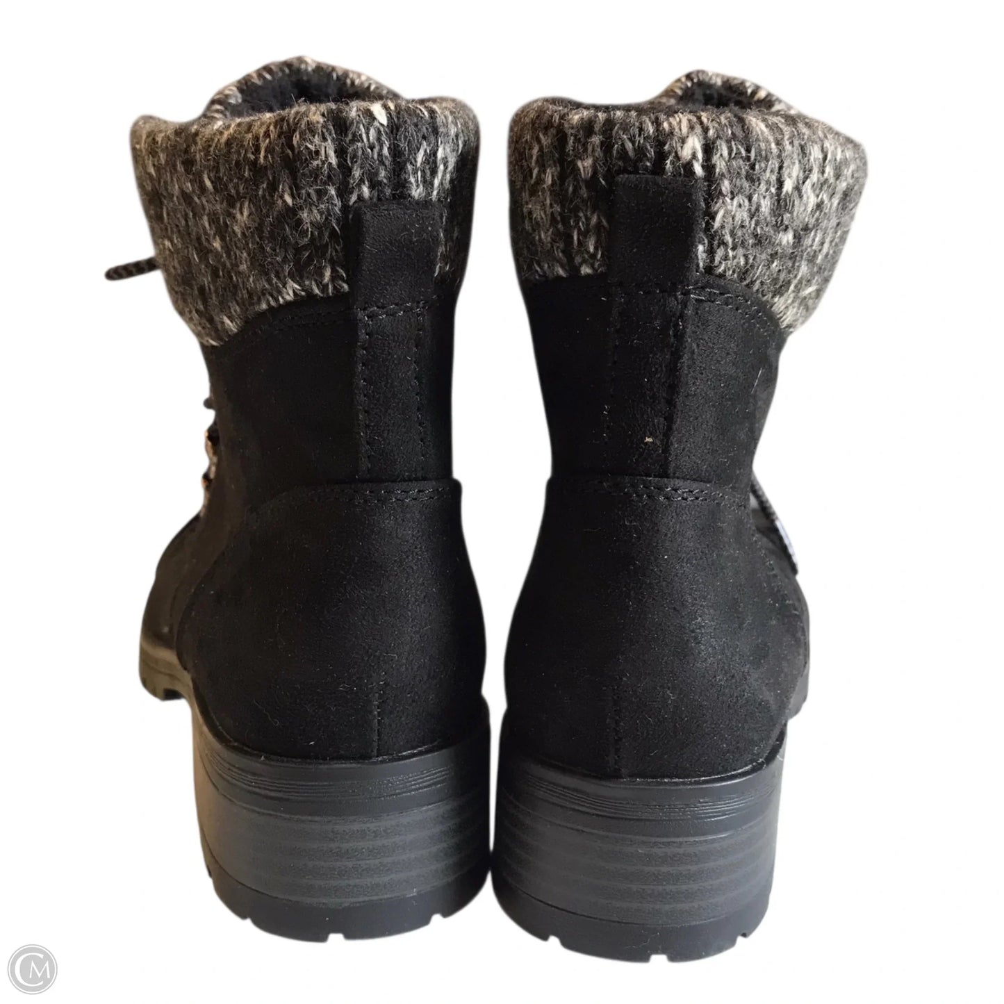 Boots Ankle Flats By Universal Thread In Black, Size: 8