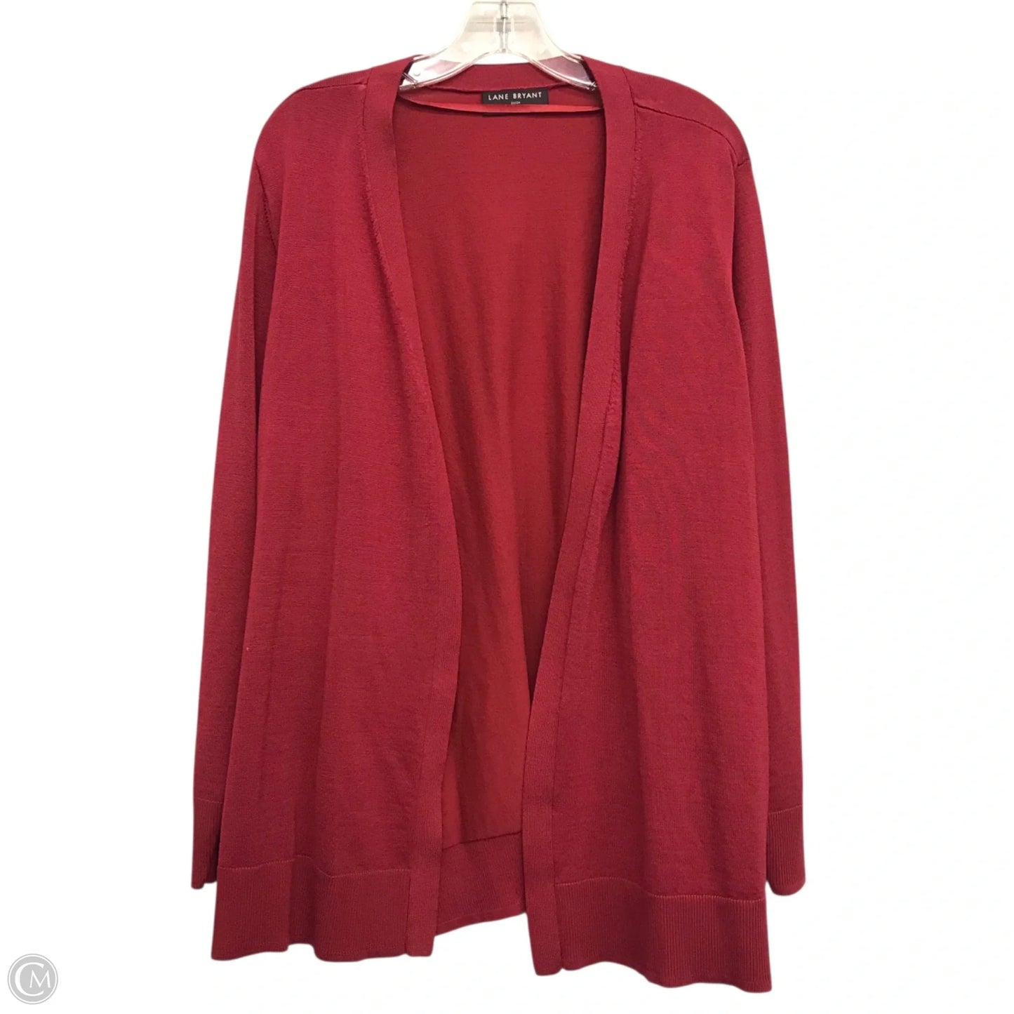 Cardigan By Lane Bryant In Red, Size: 3x