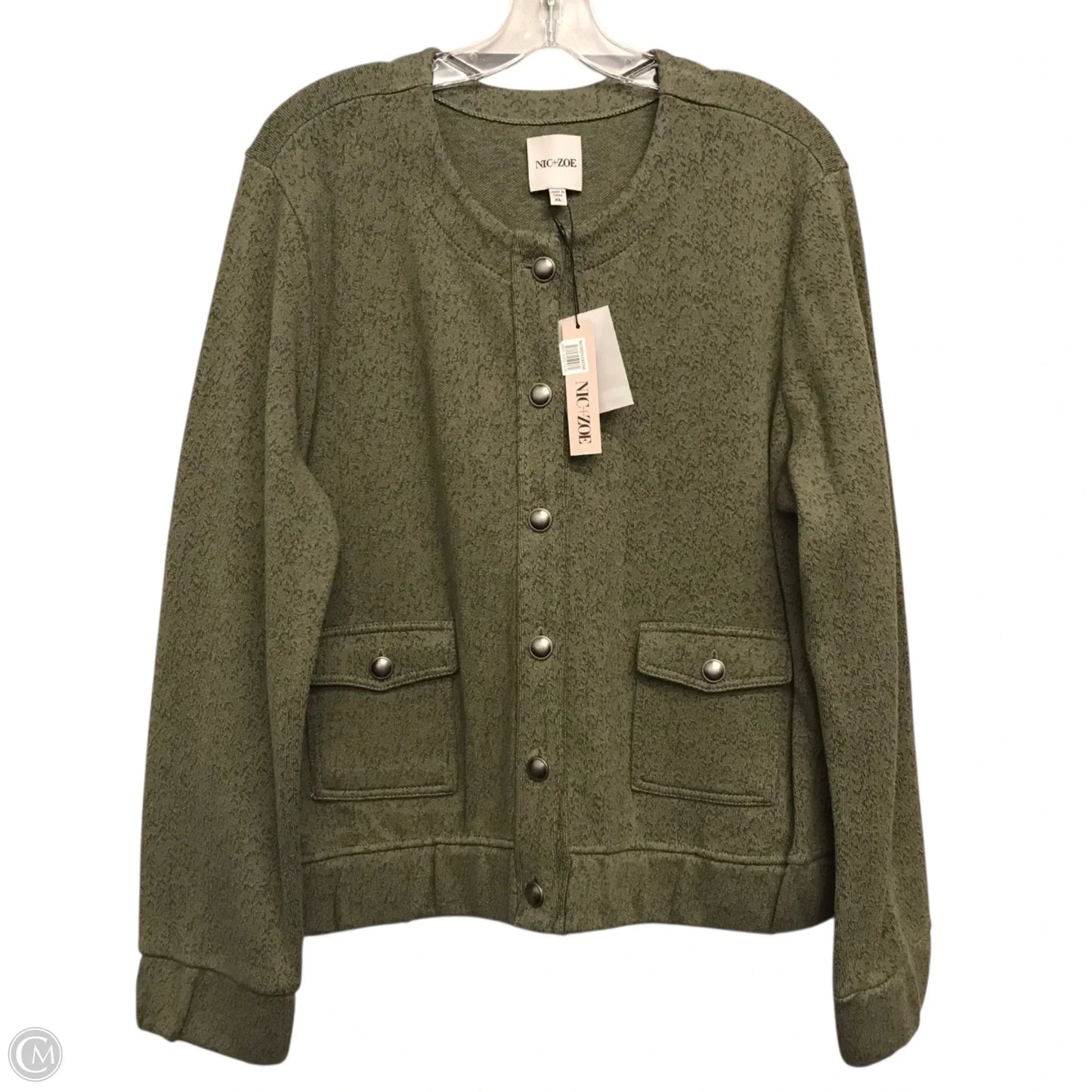 Jacket Other By Nic + Zoe In Green, Size: Xl