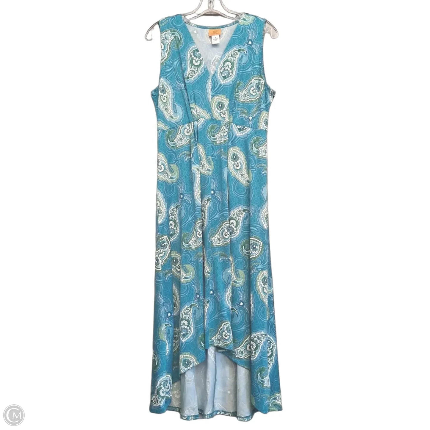 Dress Casual Maxi By Ruby Rd In Blue & Green, Size: S