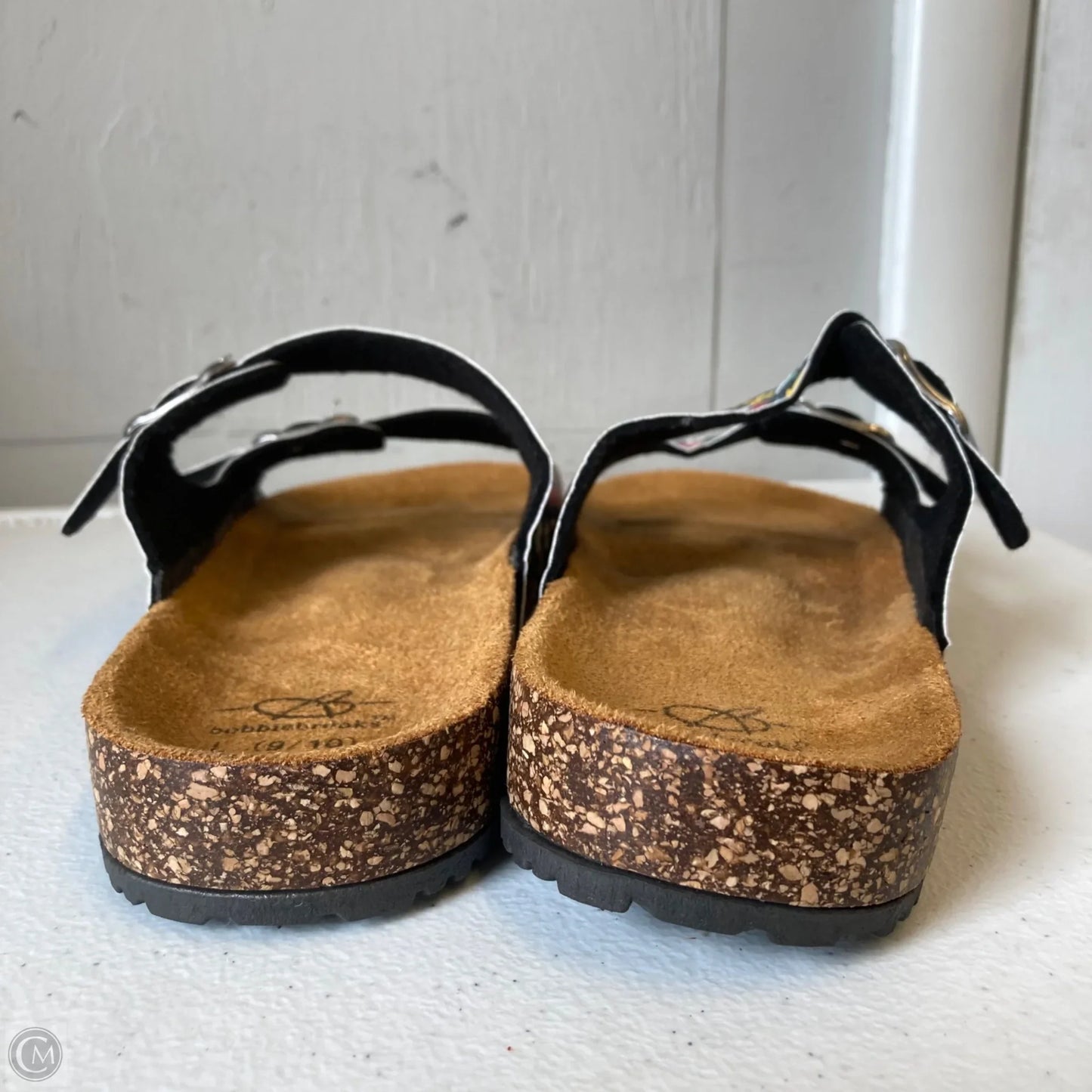Sandals Flats By Bobbiebrooks In Floral Print, Size: 9