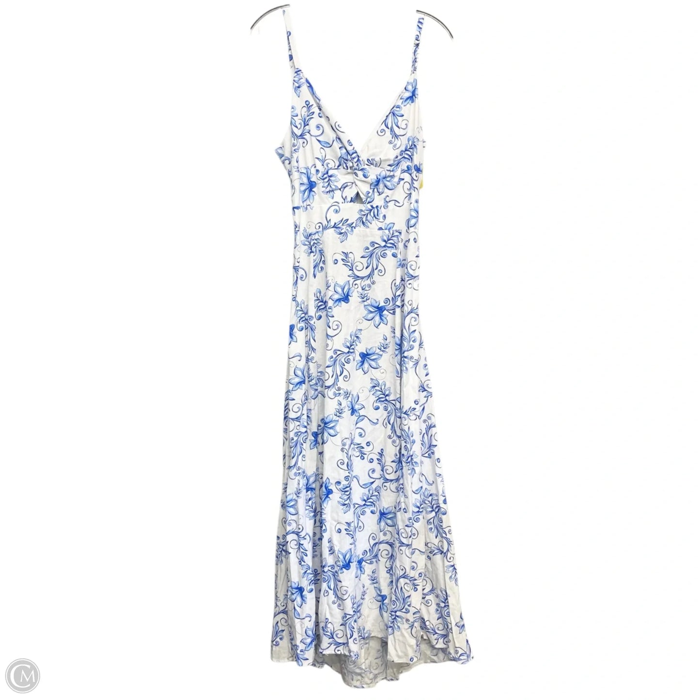 Dress Casual Maxi By 1.state In Blue & White, Size: L