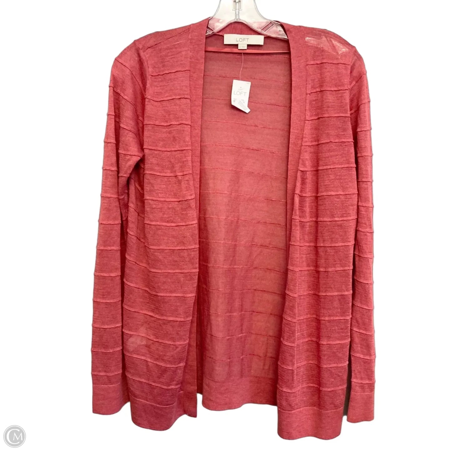 Cardigan By Loft In Red, Size: S