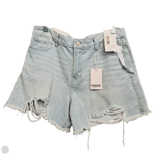 Shorts By Kensie In Blue Denim, Size: 10