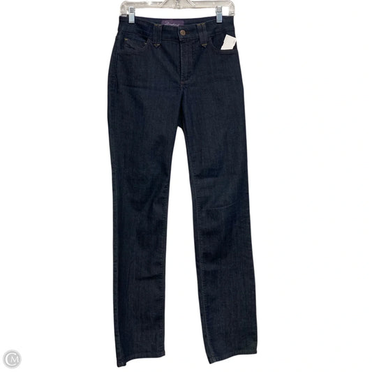 Jeans Straight By Not Your Daughters Jeans In Blue Denim, Size: 2
