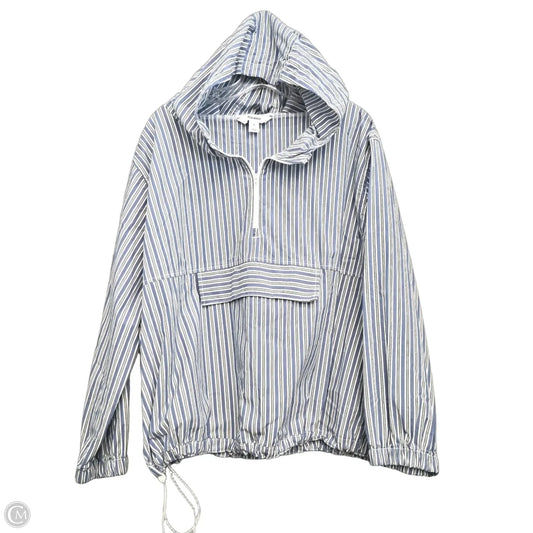 Top Long Sleeve By Old Navy In Blue & White, Size: Xl