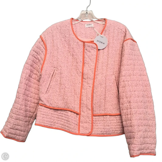 Blazer By Storia In Pink, Size: L