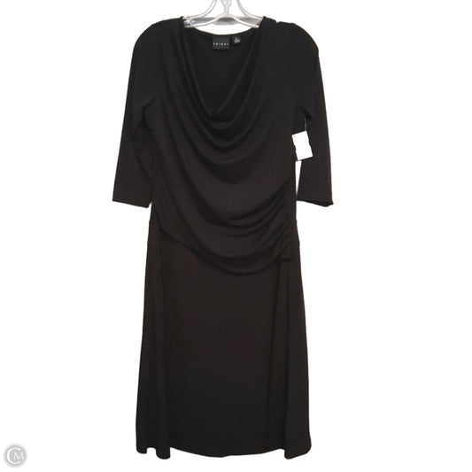Dress Casual Midi By Tribal In Black, Size: M