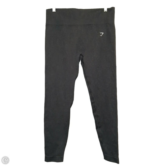 Athletic Leggings By Gym Shark In Black, Size: L