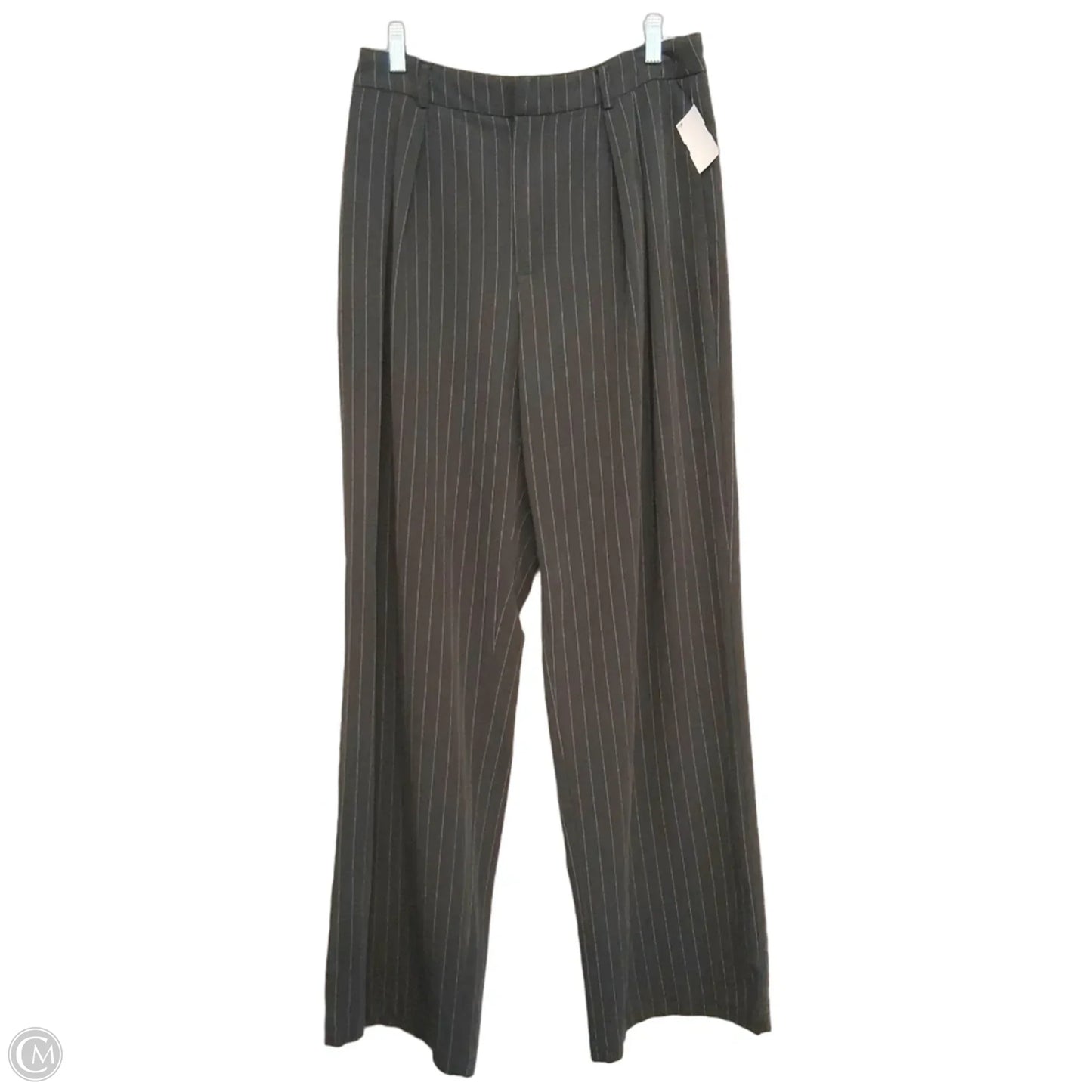 Pants Dress By Commense In Striped Pattern, Size: 12