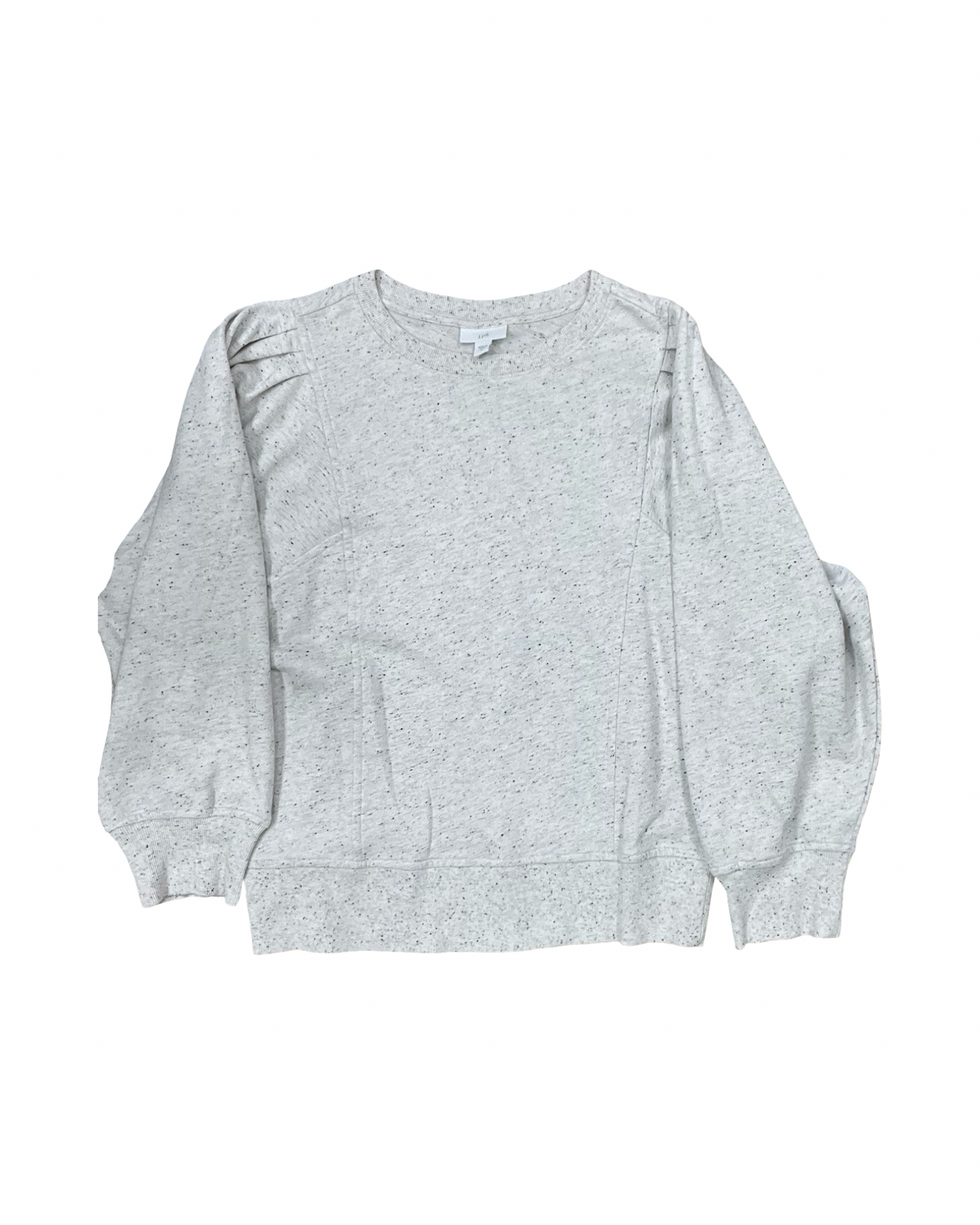 Top Ls By J. Jill In Cream & Grey, Size:M