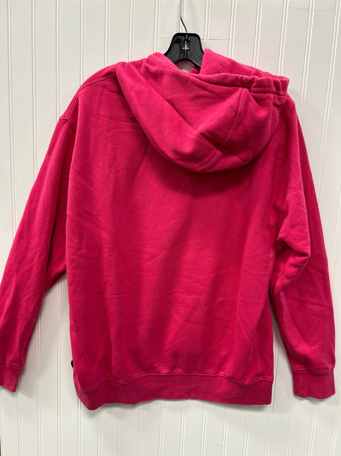 Athletic Sweatshirt Hoodie By Nike Apparel In Pink, Size:Xl