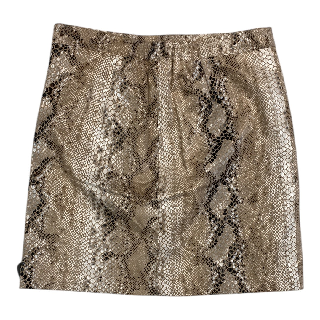 Skirt Mini & Short By MELISSA NEPTON In Animal Print, Size:S
