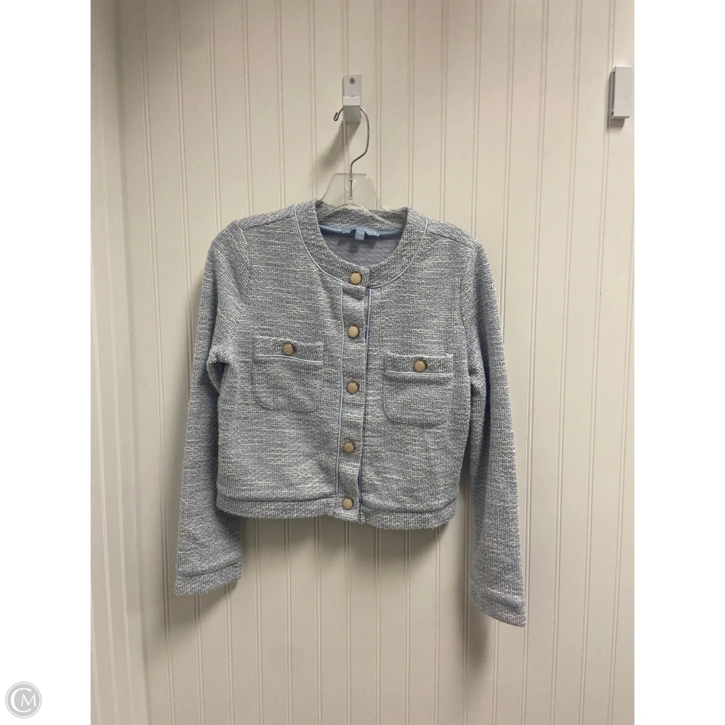 Sweater Cardigan By Antonio Melani In Blue, Size: S