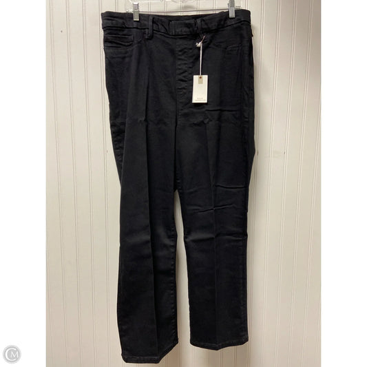 Jeans Straight By Good American In Black, Size: 3x