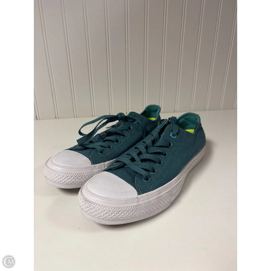 Shoes Sneakers By Converse In Teal, Size: 8.5