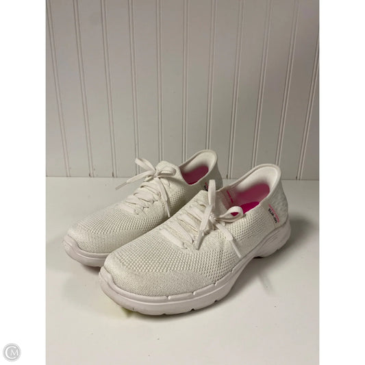 Shoes Sneakers By Skechers In White, Size: 6