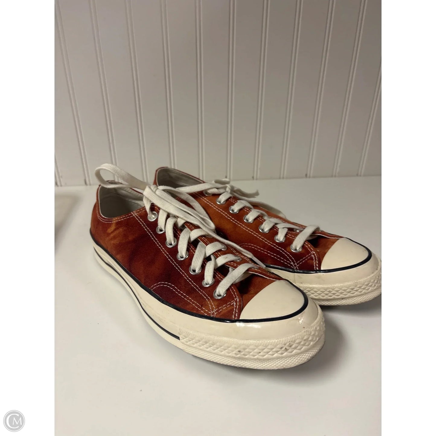 Shoes Sneakers By Converse In Brown & Cream, Size: 11