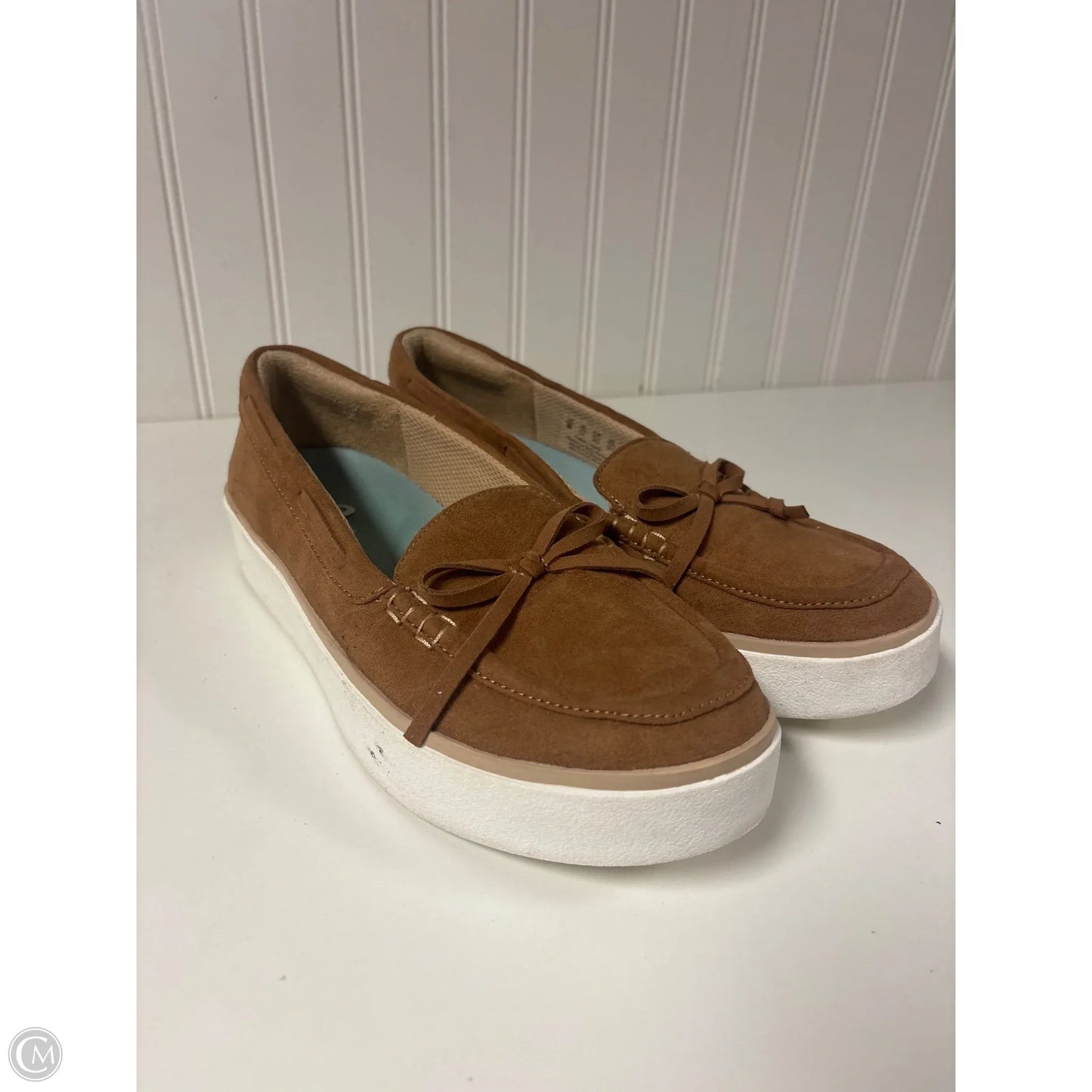 Shoes Sneakers By Dr Scholls In Brown, Size: 8