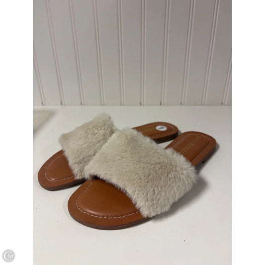 Sandals Flats By Jack Rogers In Ivory, Size: 7