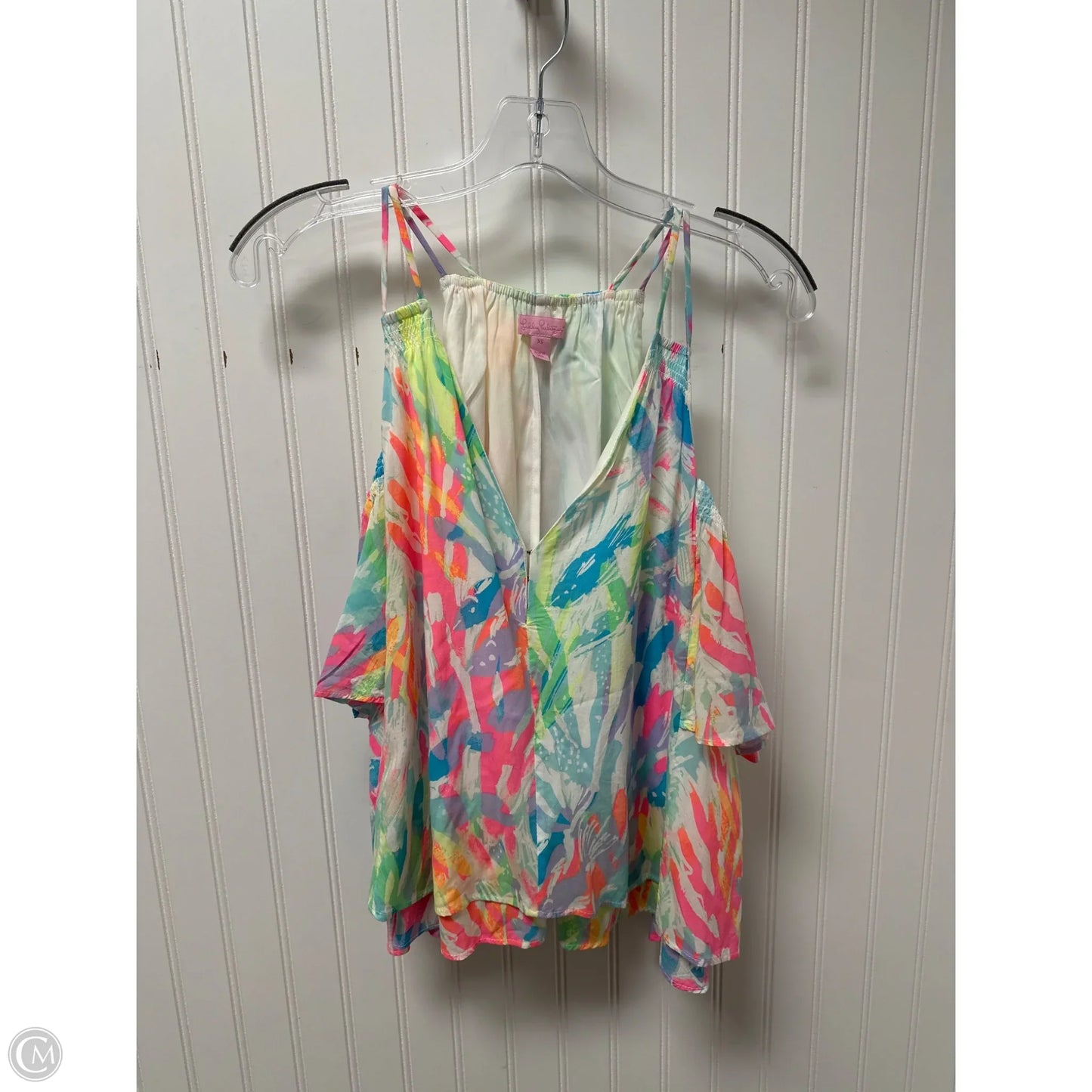 Top Sleeveless Designer By Lilly Pulitzer In Multi-colored, Size: Xs