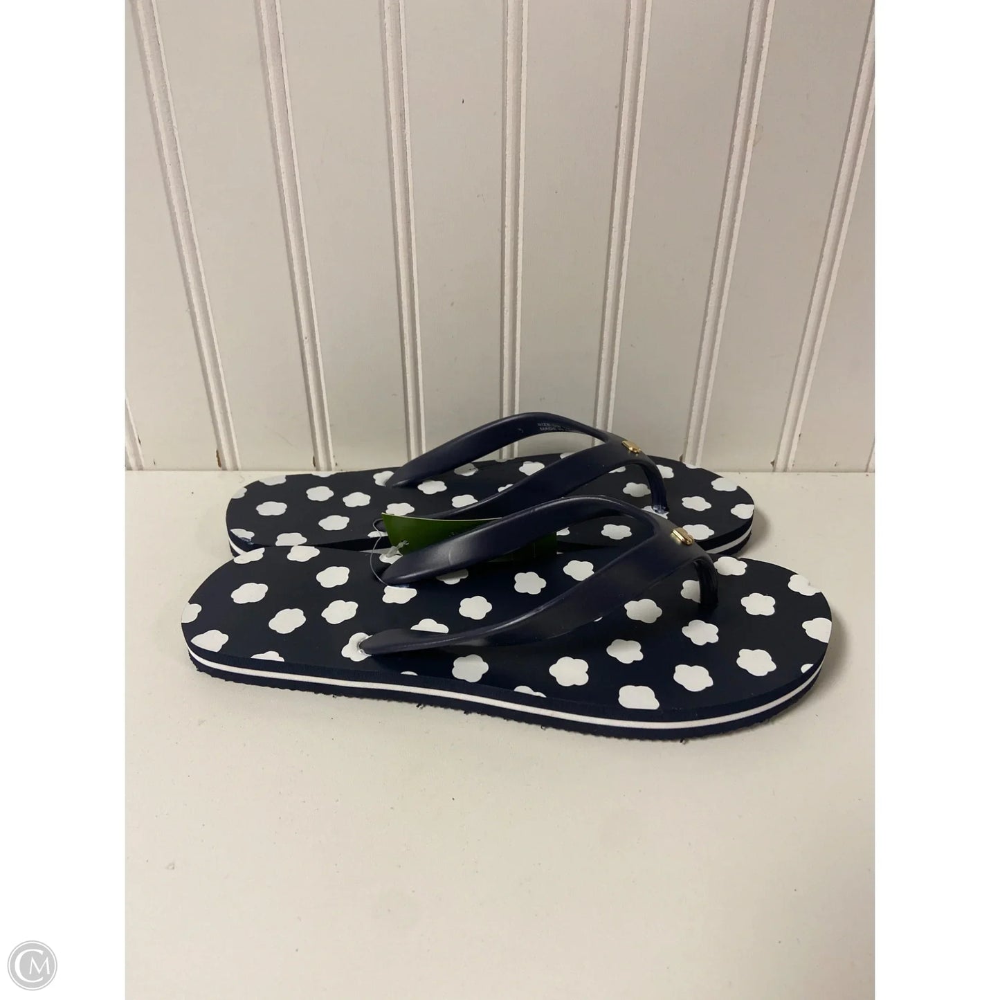 Sandals Designer By Kate Spade In Blue, Size: 7