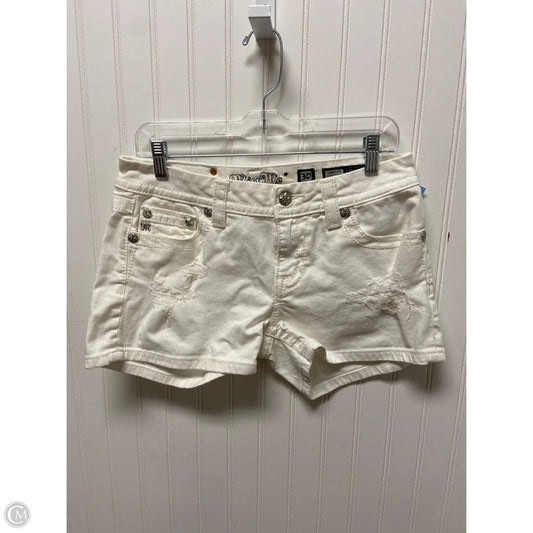 Shorts By Miss Me In White, Size: 10