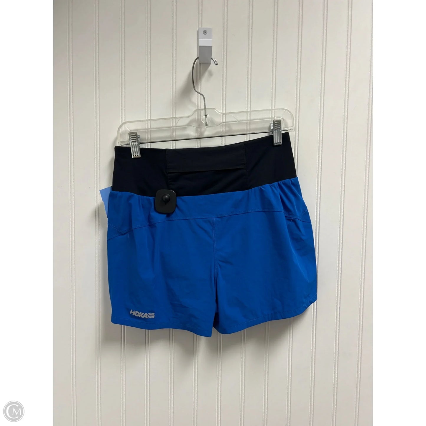 Athletic Shorts By Hoka In Blue, Size: M