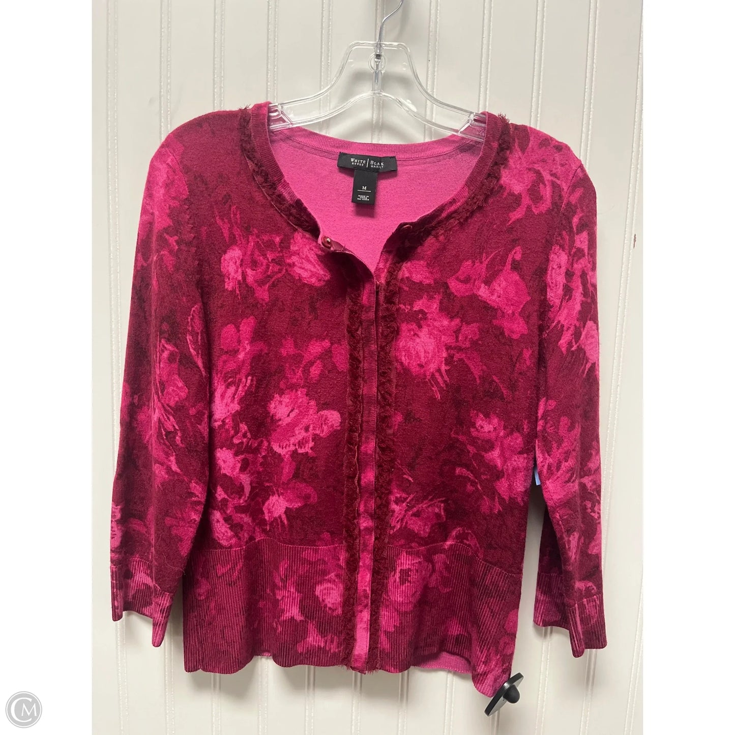 Sweater Cardigan By White House Black Market In Pink, Size: M